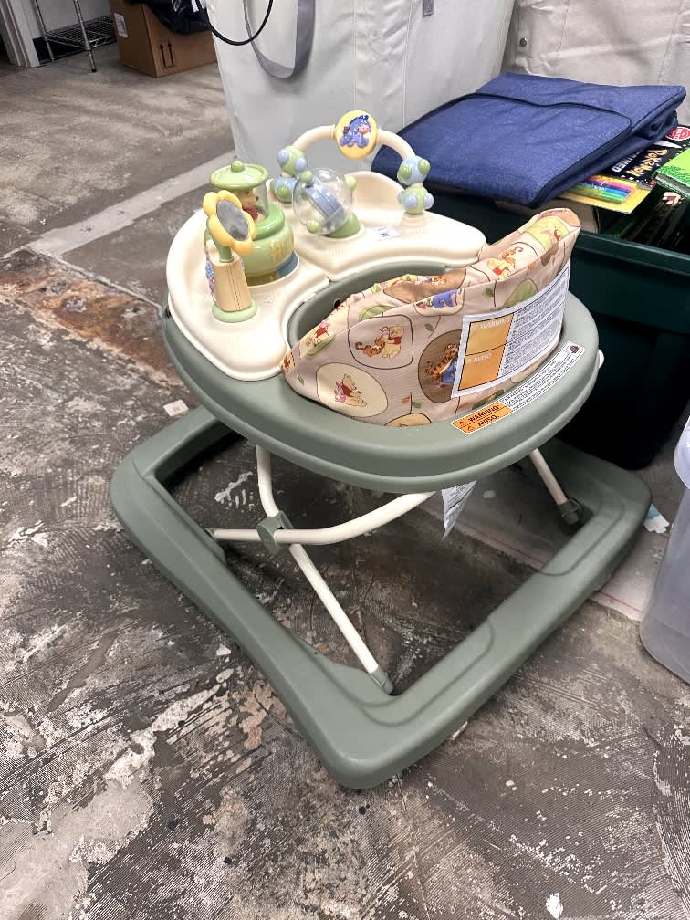 Vintage Winnie The Pooh Baby Walker Activity Center Entertainer Safety 1st Y2K
