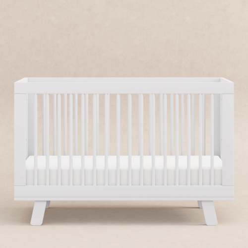 Hudson 3-in-1 Convertible Crib with Toddler Bed Conversion Kit