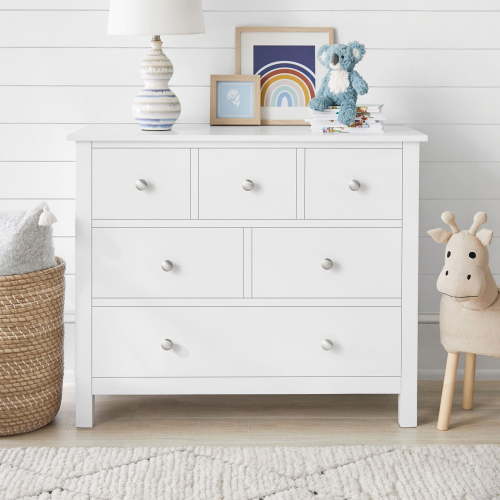 Member's Mark Tatum Collection Kids 6-Drawer Dresser, White