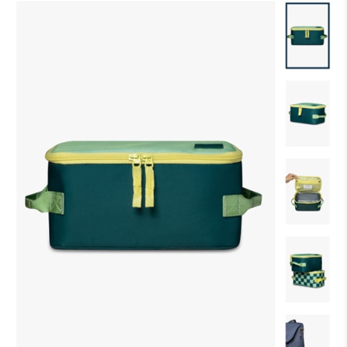 Insulated Cooler Bag / Enchanted Forest