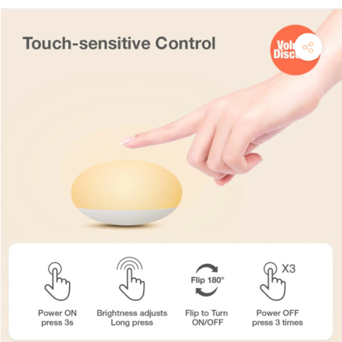 FRAVITA Baby Handy Night Light| the Most Convenient Infant Light for Night Care/ Nursing/ Diaper Changing/ Breastfeeding