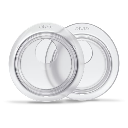 Elvie Catch - Hands-Free Silicone Breast Milk Collector and Catcher Cups, 1 oz/30 ml Pair