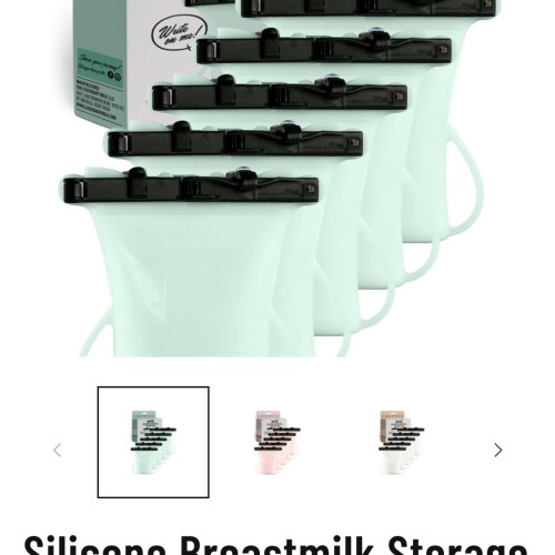 Reusable Silicone Breastmilk Storage Bags | Legendairy Milk