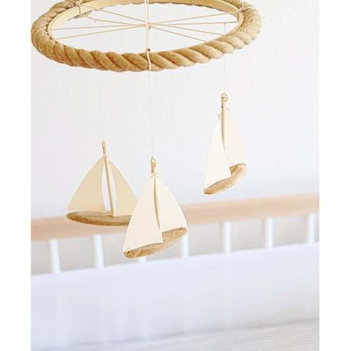 Crib Mobile  Baby Mobile  Sailboat Mobile  Nautical  - Etsy