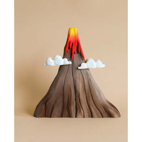 Bumbu Handmade Wooden Volcano, Lava and Clouds– Odin Parker