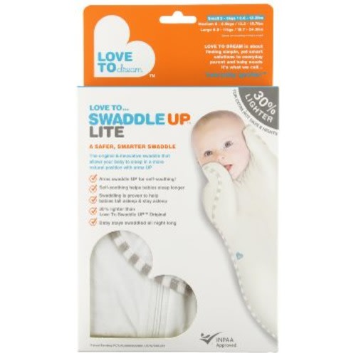 Love To Dream Swaddle UP - Lite- Cream- Small 6.5 - 13 lbs