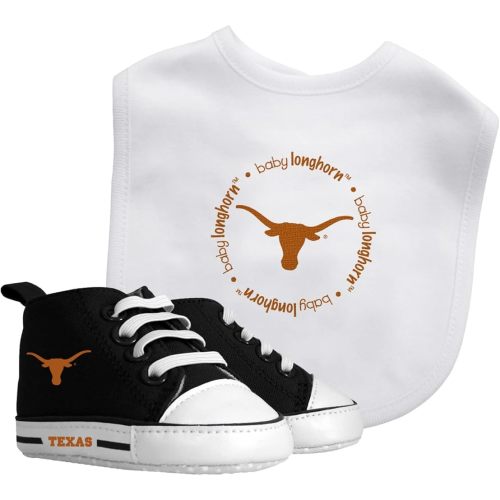 Baby Fanatic NCAA 2-Piece Gift Set - Bib & Pre-Walkers