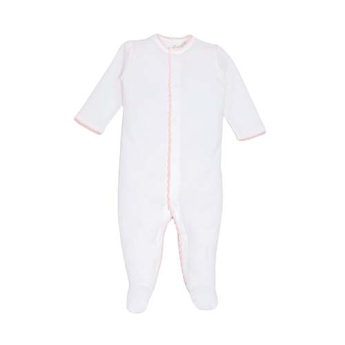 Pima Baby Pajama Baby Rose | 0-3 months