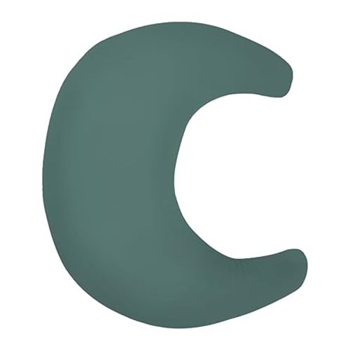 snuggle me Organic Nursing Pillow (New 2025 Design) | Bottle & Breastfeeding Pillow with Organic Cotton Cover & Fiberfill, Machine Washable Feeding Pillow, Newborn Essentials Must Haves (Moss) - v2