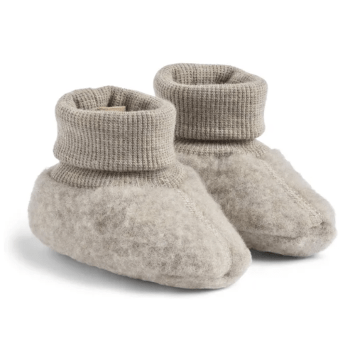 Wheat - Lei Merino Wool Slippers - Beige | Smallable