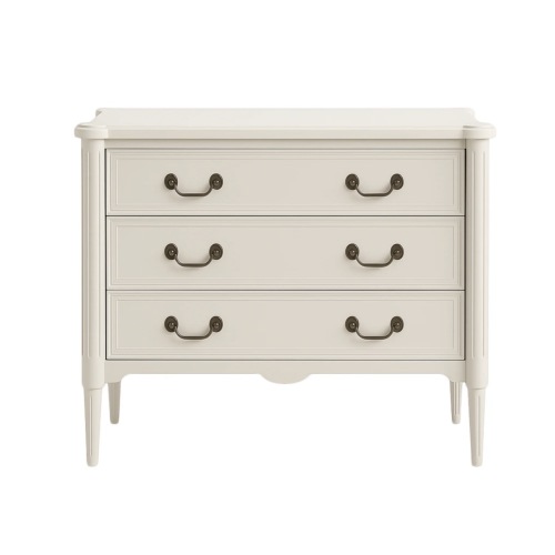 Design House Oxford Chest with Drawers, Antique White