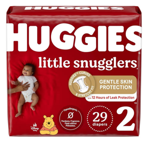 Huggies Little Snugglers Diapers - Size 2 - 29ct