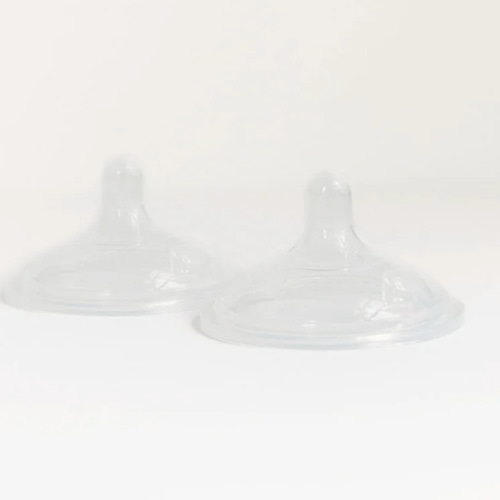 Silicone Nipples | Glass Baby Bottles | Mason Bottle 0-3 month