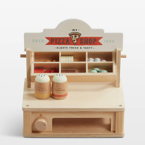 Wonder & Wise by Asweets Wooden Toddler Pizza Oven Toy