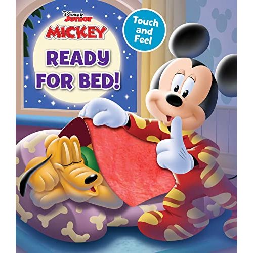 Disney Mickey Mouse Funhouse: Ready for Bed! (Touch and Feel)