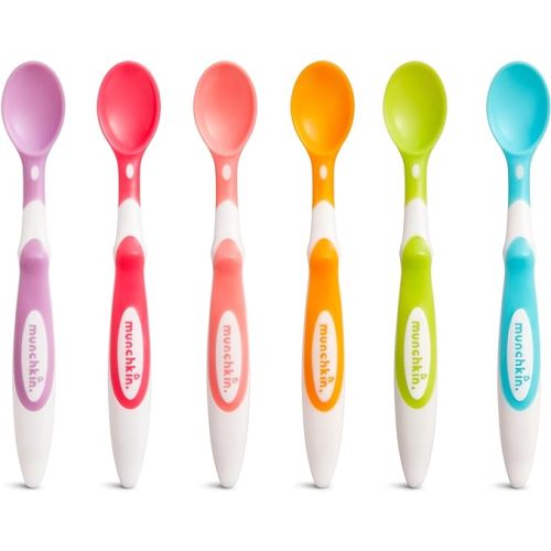 Munchkin® Soft Tip™ Baby Spoons, BPA Free, 6 Pack