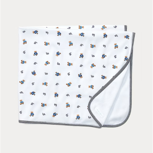 Polo Bear Cotton Blanket