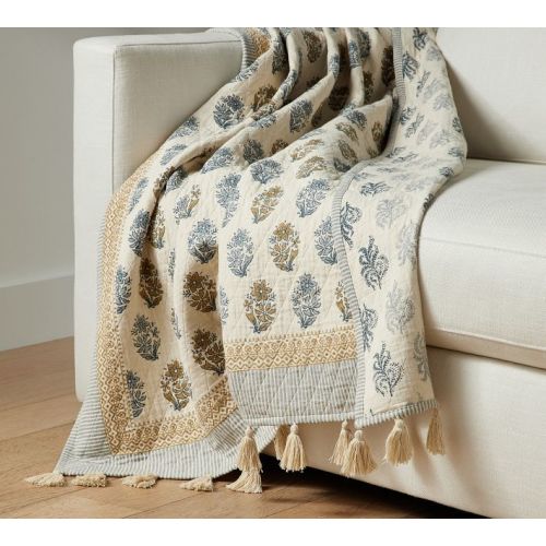 Jacquard Cotton Throw