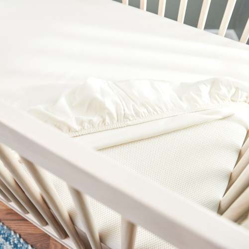 Organic Sateen Cotton Fitted Crib Sheet | GOTS-Certified Cotton | Naturepedic