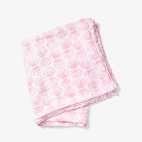 Swaddle - Scallop in Lilac | Lewis