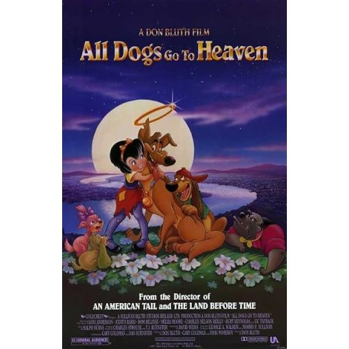 All Dogs Go to Heaven Movie Poster Print (11 x 17)