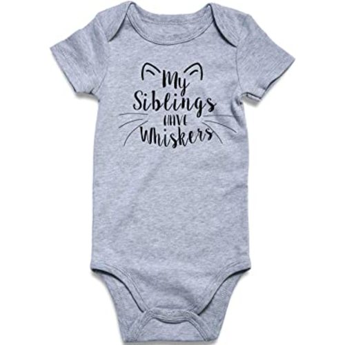 UNIFACO Unisex Baby Funny Saying Outfit Short and Long Sleeve Bodysuits Romper 0-18M