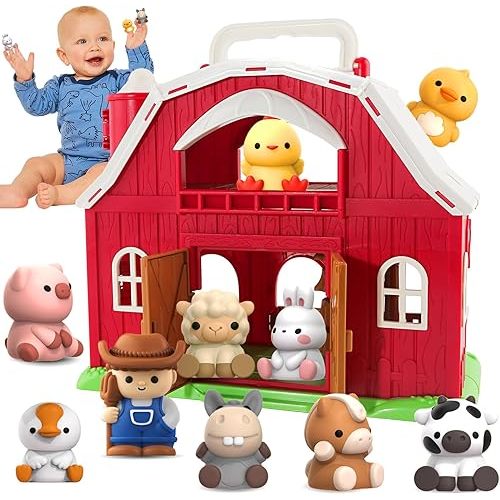 Big Barn Toy with Farm Animals