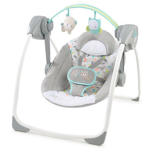 Ingenuity™ Fanciful Forest Comfort 2 Go Portable Swing in Grey