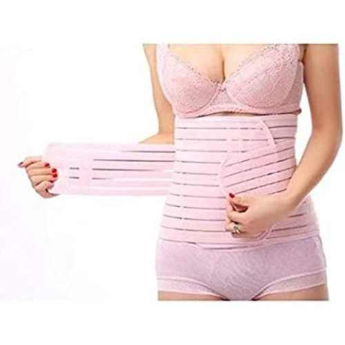 Women's Waist Trimmer Belt Comfortable Elastic Postpartum Abdomen Recovery Belt Maternity Supports Belt Shaper Slimer Wrapper(Size:M)