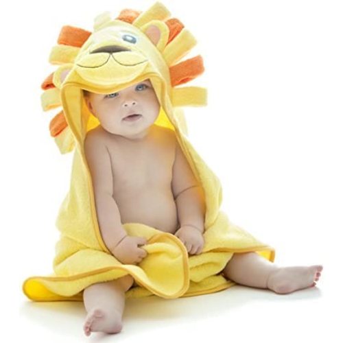 Little Tinkers World Hooded Baby Towel - Lion