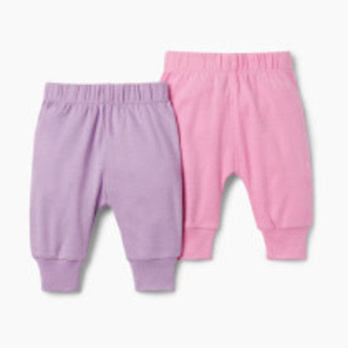 Small Story 2-Pack Pants - Purple/Pink, 0-3 M