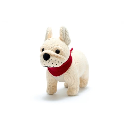 French Bulldog Baby Rattle
