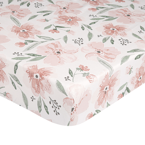 Parker Crib Sheet - Floral