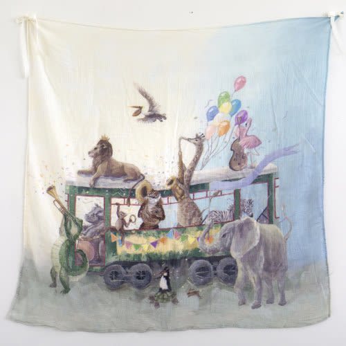 They All Asked For You Baby Swaddle By Casey Langteau Johnson — Casey Langteau Art Gallery