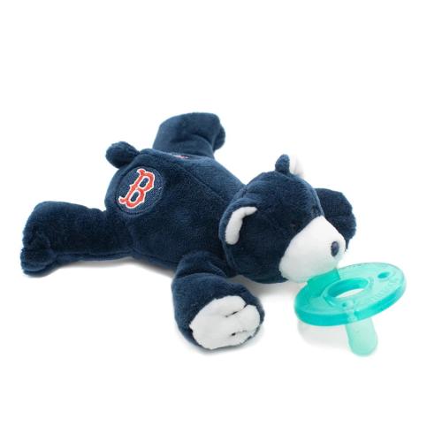 WubbaNub Boston Red Sox™ Bear Infant Plush Pacifier