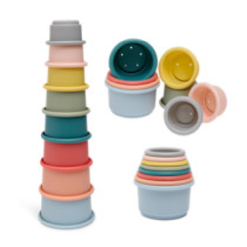 Milou Modern Stacking Cups - Multi