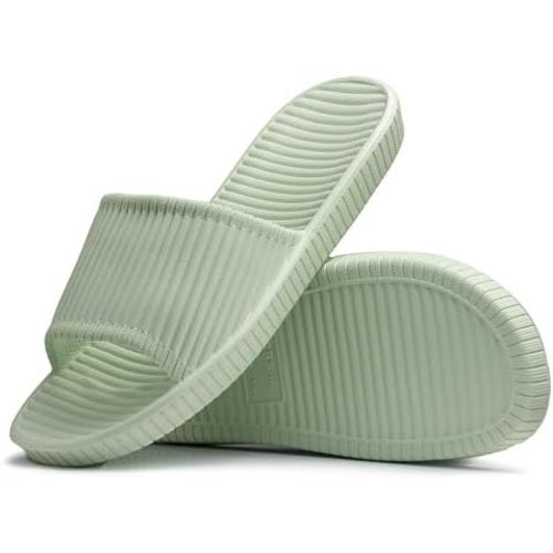 Happy Lily Shower Shoes, Women & Men’s Shower Slippers, Slides Sandals Pool Slides House Slippers Non-Slip Indoor Bathroom Shoes Beach Sandals