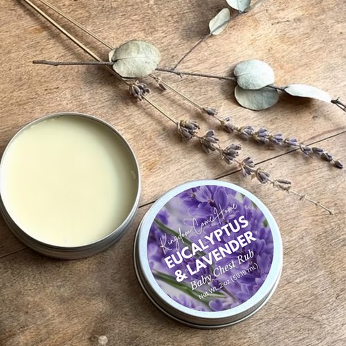 Natural Baby Chest Rub - Eucalyptus Radiata & Lavender
