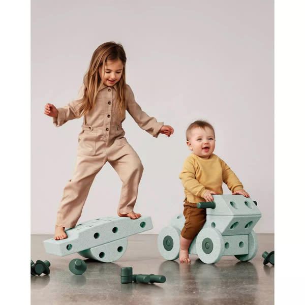 SMOL Modu Active Play Building Toys Dreamer Set - Green