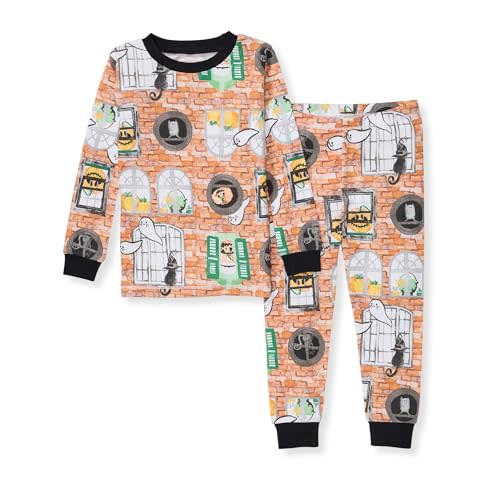 Burt's Bees Baby Boys' 2-Piece Long Sleeve Tee and Pants Organic Cotton Pajama Set