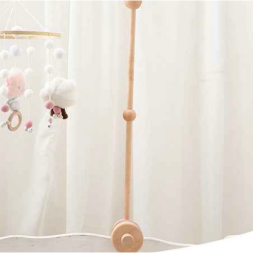 Natural Wood Baby Crib Arm