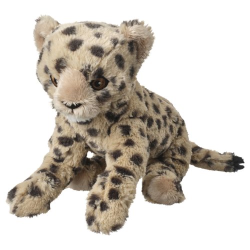 SANDLÖPARE Soft toy - cheetah cub/beige 9 ½ "
