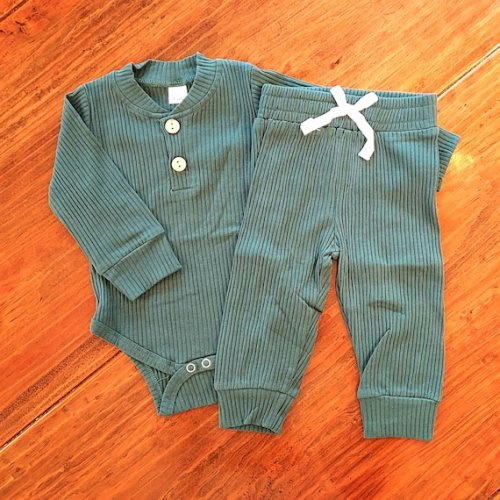 Sale Baby Boys 2pc Baby Forest Green Outfit Baby Bodysuit Set Baby Boys Outfit Baby Ribbed Bodysuit Baby Boys Clothes Baby Boutique - Etsy