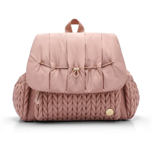 Levy Backpack Diaper Bag- Dusty Rose