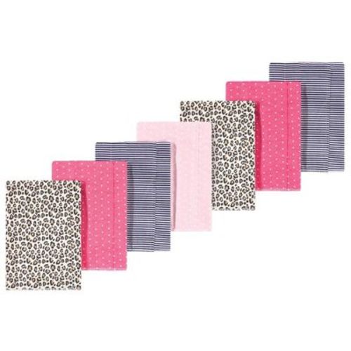 Luvable Friends Hudson Baby Flannel Burp Cloths 7pk