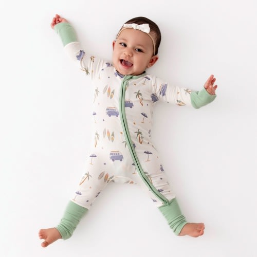 0-3m Size - Surfboards Convertible Romper