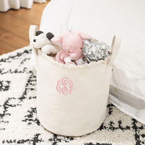 Monogrammed Storage Basket