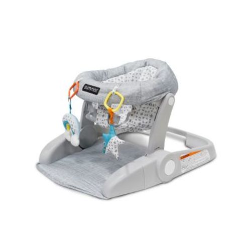 Ingenuity Learn-to-sit 2-position Booster Seat - Heather Gray