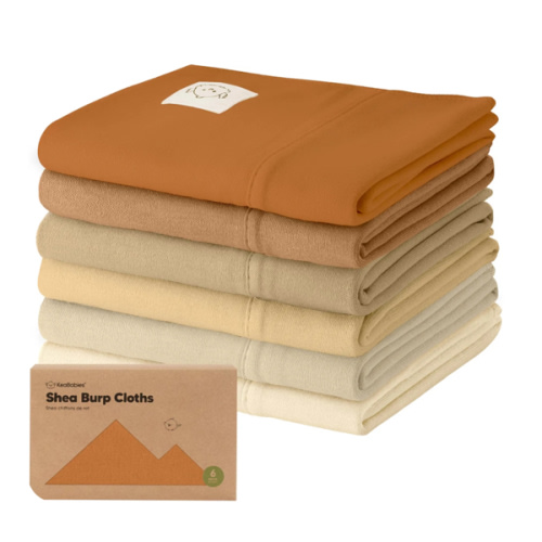 Shea Burp Cloths - Terracotta | Keababies