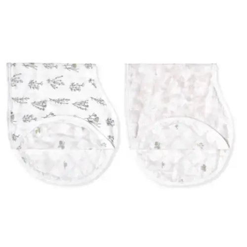 French Floral Silky Soft Burpy Bib | aden + anais